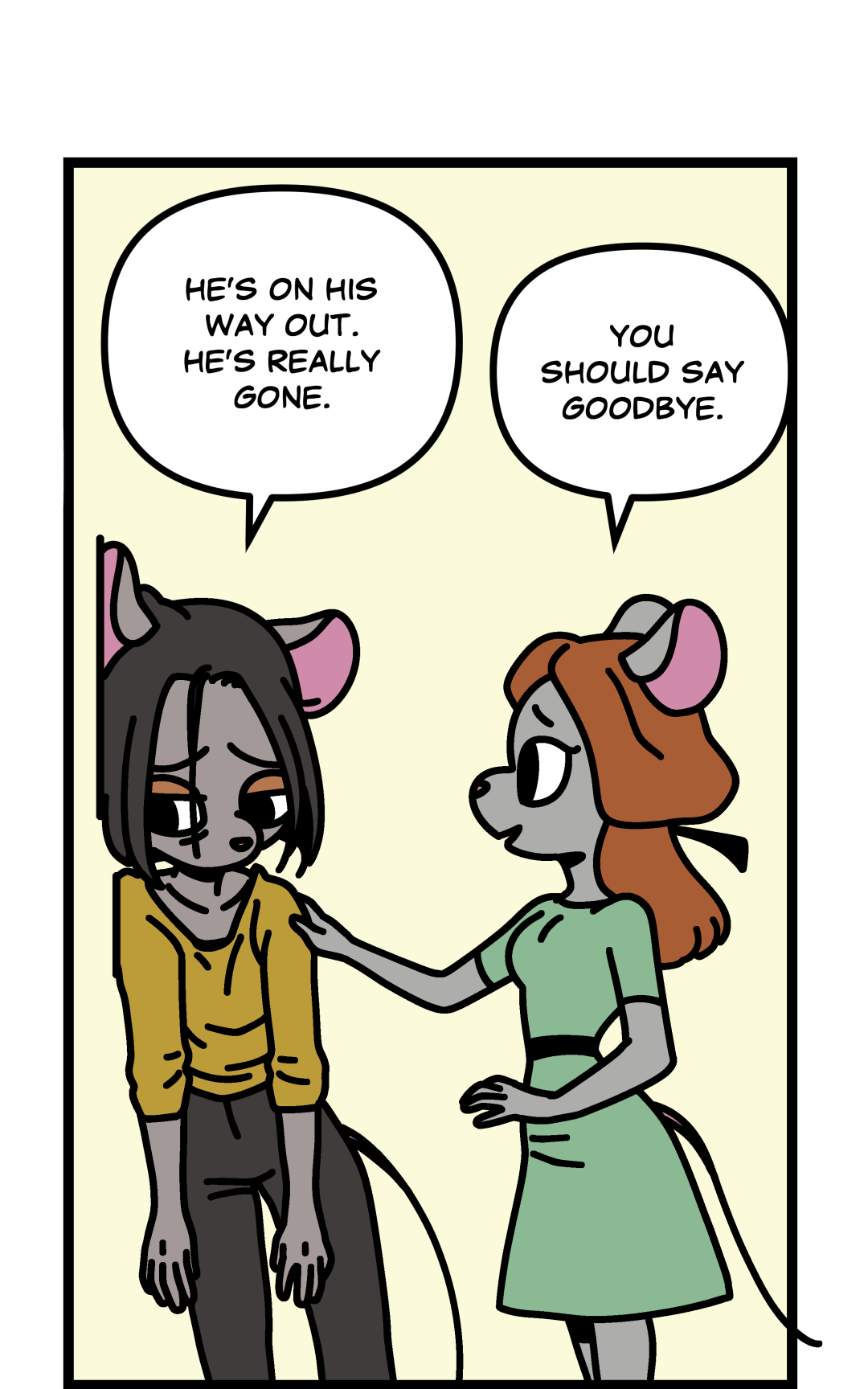 Never Can Say Goodbye panel 2